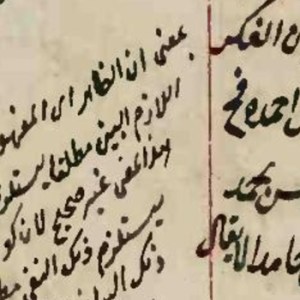 Glosses on Maṭāliʿ al-anẓār Leiden Or 155 f3a web