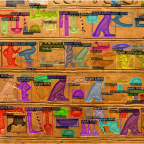 The multiple purposes of neural network for the recognition of the ancient Egyptian hieroglyphics complexity