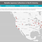 Visualizing an Online Database for Notable Japanese Collections in North America 